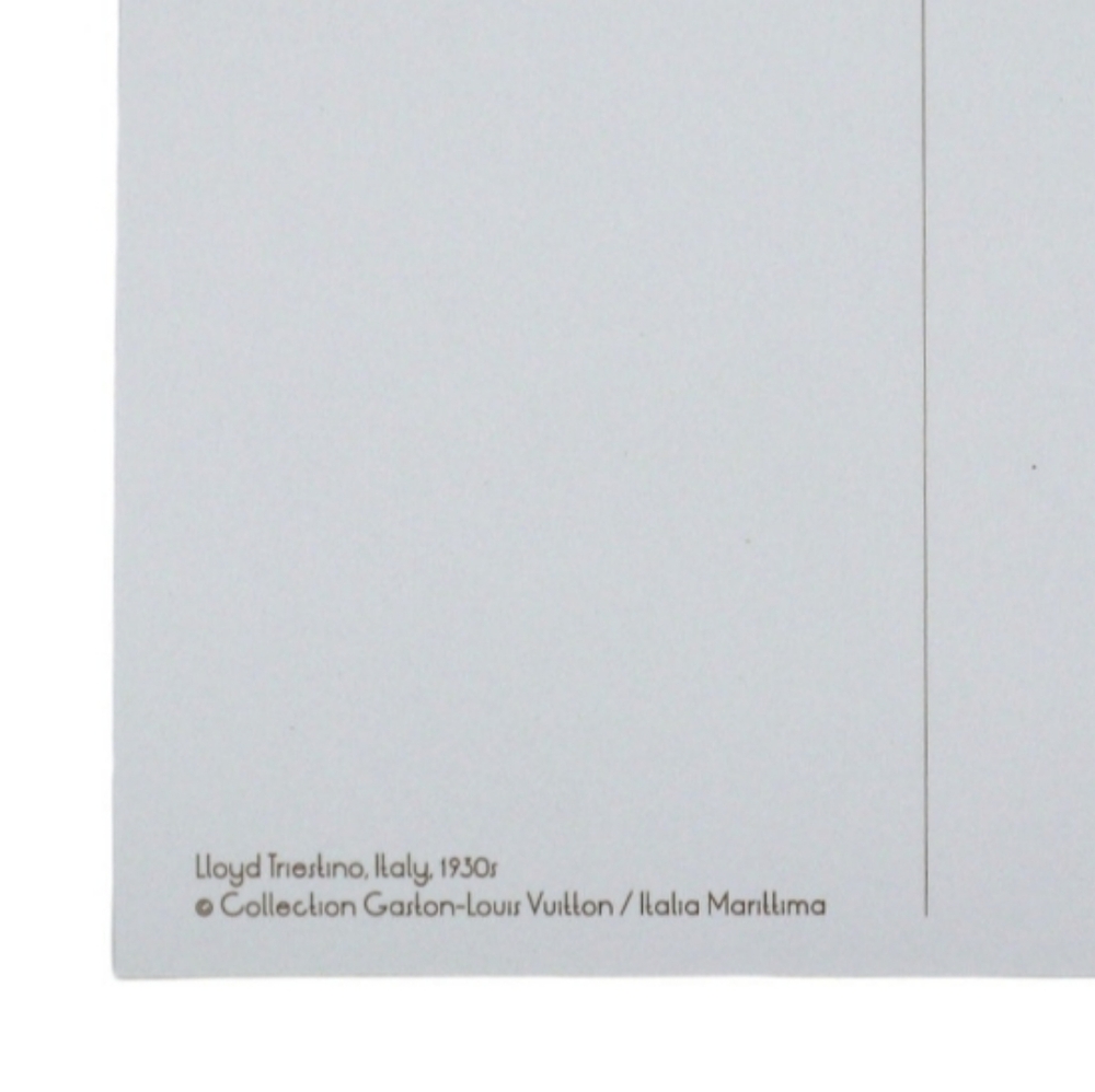 Louis Vuitton Ocean Liner Sticker Postcard - Picture 3 of 4